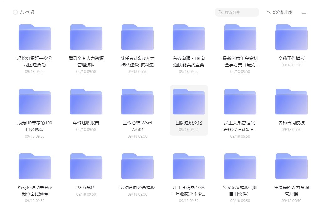 精心整理的HR资料【人力资源】, 10.23 MB